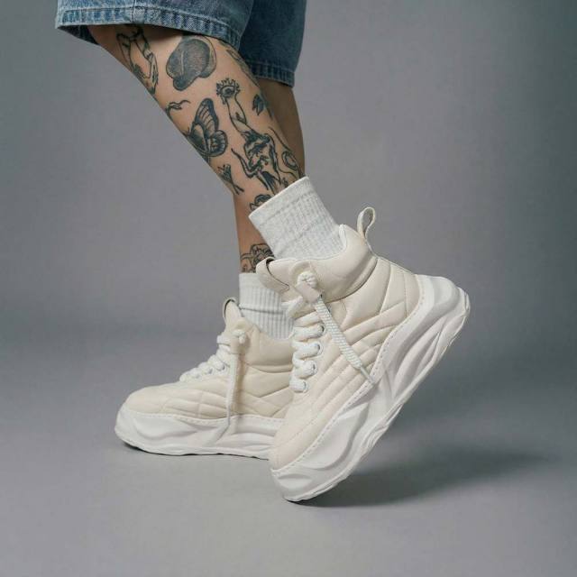 ディストーション ディスオーダー ミッド DISTORTION DISORDER MID White メンズ レディース スニーカー DIS26F0010-WHT