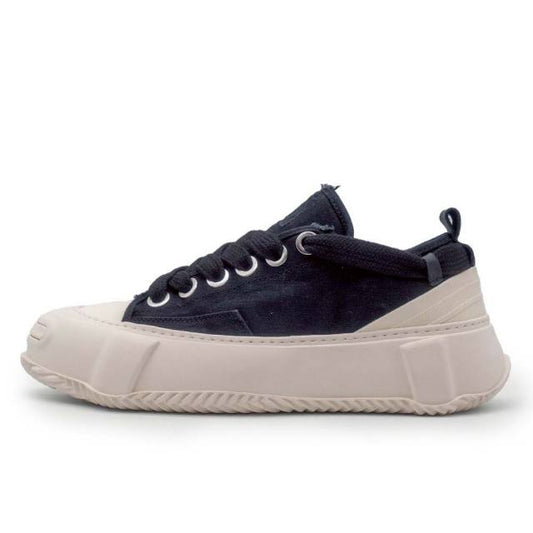 ディストーション ブロック ロー DISTORTION BLOCK LOW Black/White メンズ レディース スニーカー DIS26F0012-BKWH