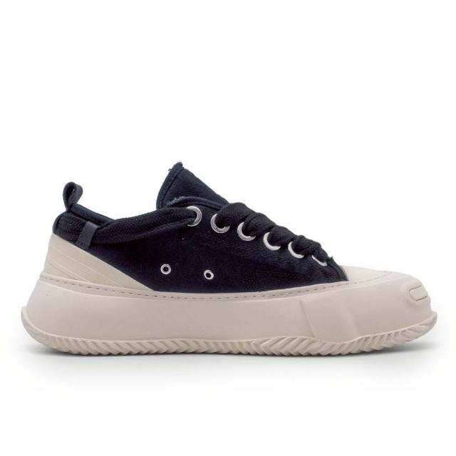 ディストーション ブロック ロー DISTORTION BLOCK LOW Black/White メンズ レディース スニーカー DIS26F0012-BKWH