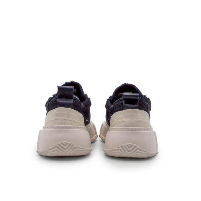 ディストーション ブロック ロー DISTORTION BLOCK LOW Black/White メンズ レディース スニーカー DIS26F0012-BKWH