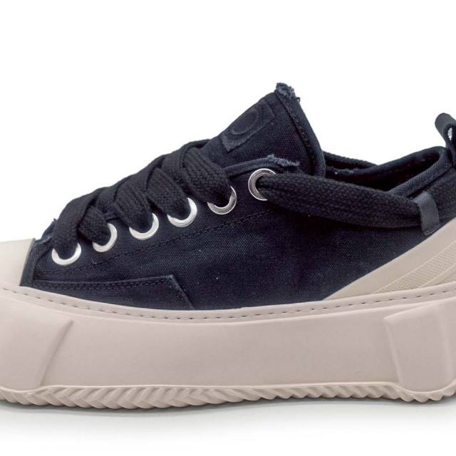 ディストーション ブロック ロー DISTORTION BLOCK LOW Black/White メンズ レディース スニーカー DIS26F0012-BKWH