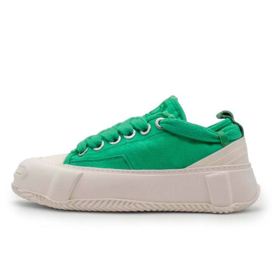 ディストーション ブロック ロー DISTORTION BLOCK LOW Green/White メンズ レディース スニーカー DIS26F0012-GNWH