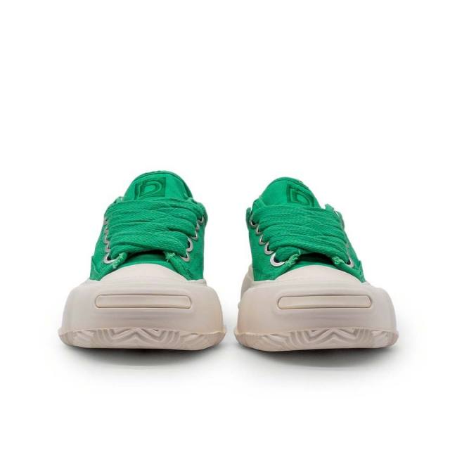 ディストーション ブロック ロー DISTORTION BLOCK LOW Green/White メンズ レディース スニーカー DIS26F0012-GNWH