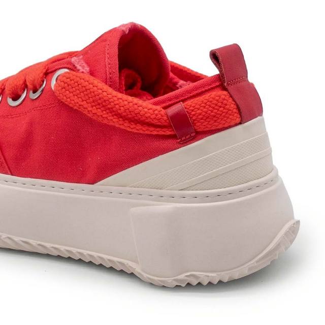 ディストーション ブロック ロー DISTORTION BLOCK LOW Red/White メンズ レディース スニーカー DIS26F0012-RDWH