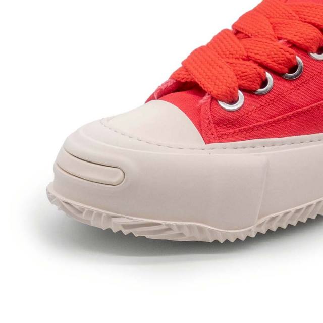 ディストーション ブロック ロー DISTORTION BLOCK LOW Red/White メンズ レディース スニーカー DIS26F0012-RDWH