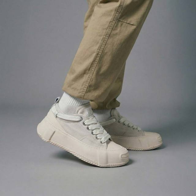 ディストーション ブロック ロー DISTORTION BLOCK LOW White メンズ レディース スニーカー DIS26F0012-WHT