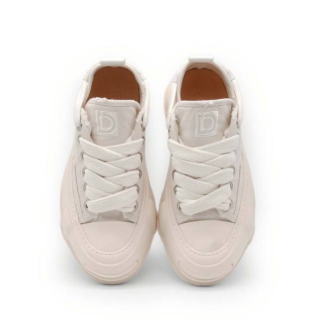ディストーション ブロック ロー DISTORTION BLOCK LOW White メンズ レディース スニーカー DIS26F0012-WHT