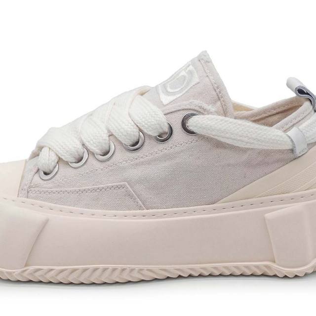 ディストーション ブロック ロー DISTORTION BLOCK LOW White メンズ レディース スニーカー DIS26F0012-WHT