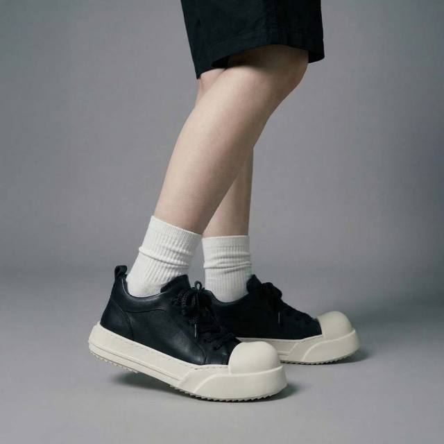 ディストーション ファットトゥ レース DISTORTION FATTOE LACE Black/White メンズ レディース スニーカー DIS26F0016-BKWH