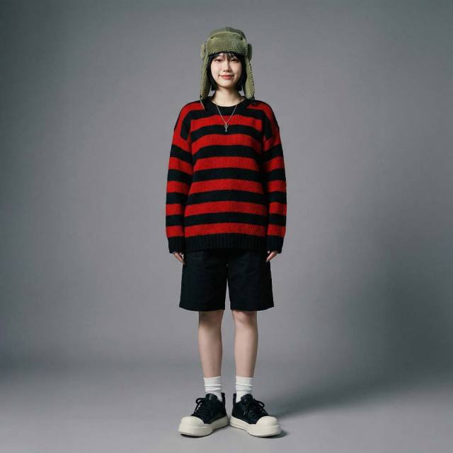 ディストーション ファットトゥ レース DISTORTION FATTOE LACE Black/White メンズ レディース スニーカー DIS26F0016-BKWH