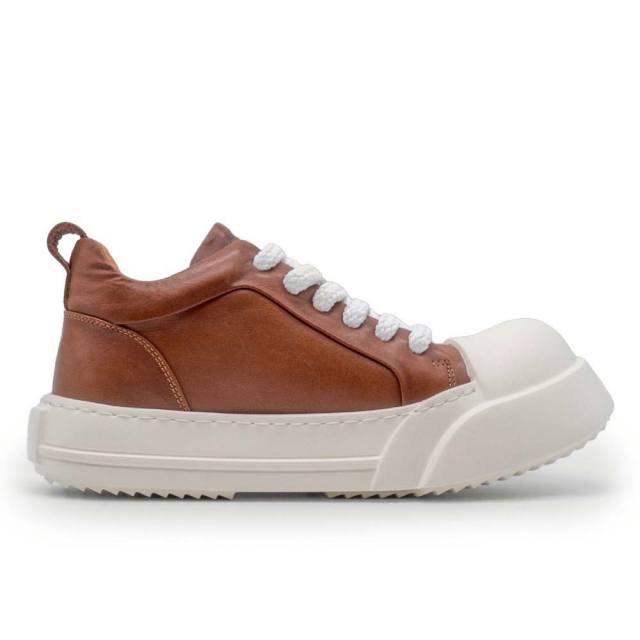 ディストーション ファットトゥ レース DISTORTION FATTOE LACE Brown/White メンズ レディース スニーカー DIS26F0016-BRWH