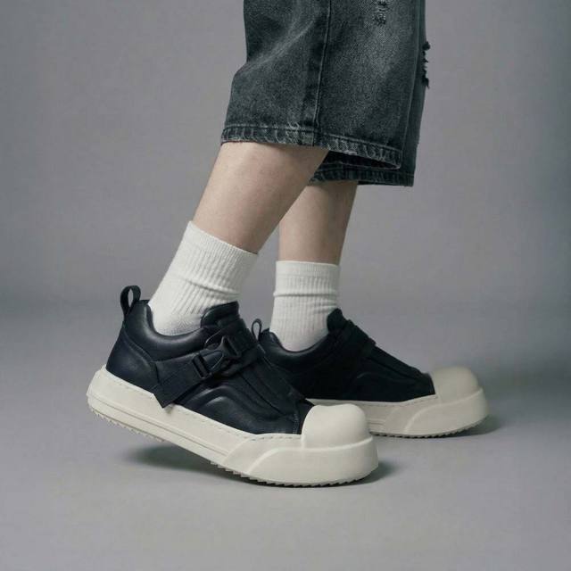 ディストーション ファットトゥ バックル DISTORTION FATTOE BUCKLE Black/White メンズ レディース スニーカー DIS26F0017-BKWH