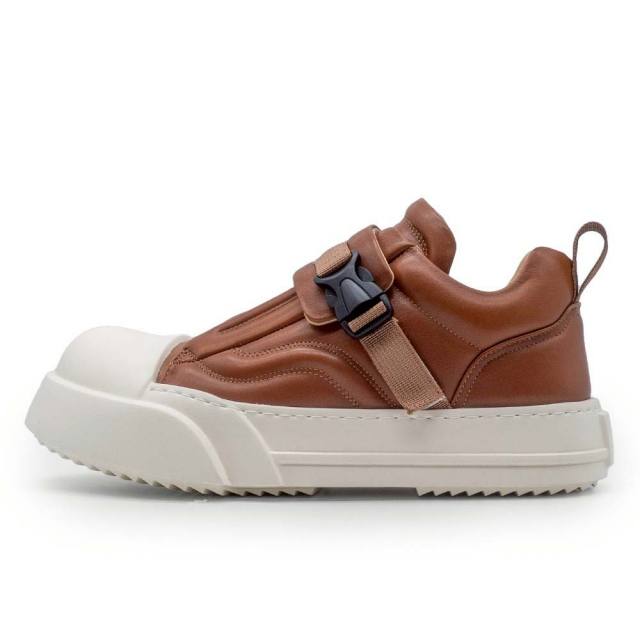 ディストーション ファットトゥ バックル DISTORTION FATTOE BUCKLE Brown/White メンズ レディース スニーカー DIS26F0017-BRWH
