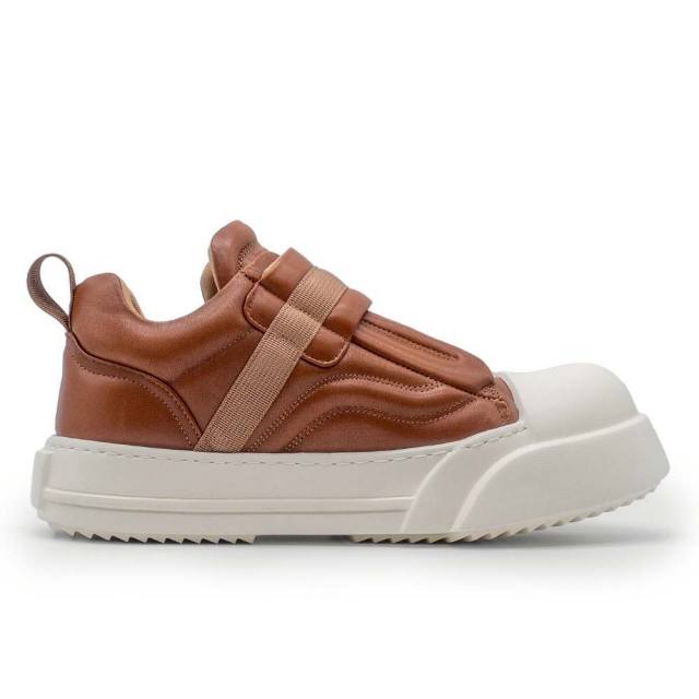 ディストーション ファットトゥ バックル DISTORTION FATTOE BUCKLE Brown/White メンズ レディース スニーカー DIS26F0017-BRWH