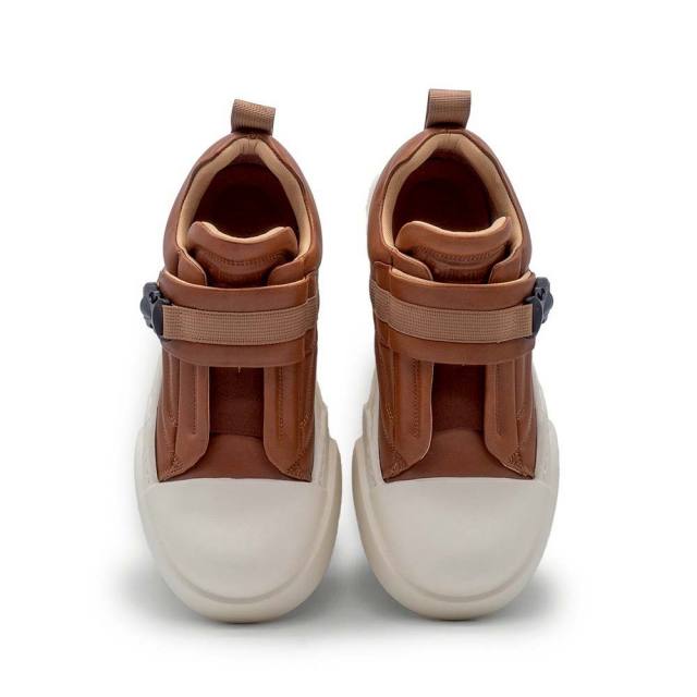 ディストーション ファットトゥ バックル DISTORTION FATTOE BUCKLE Brown/White メンズ レディース スニーカー DIS26F0017-BRWH