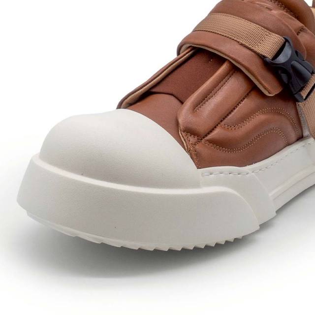 ディストーション ファットトゥ バックル DISTORTION FATTOE BUCKLE Brown/White メンズ レディース スニーカー DIS26F0017-BRWH