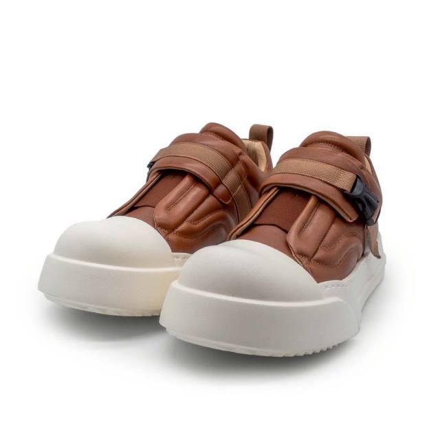 ディストーション ファットトゥ バックル DISTORTION FATTOE BUCKLE Brown/White メンズ レディース スニーカー DIS26F0017-BRWH