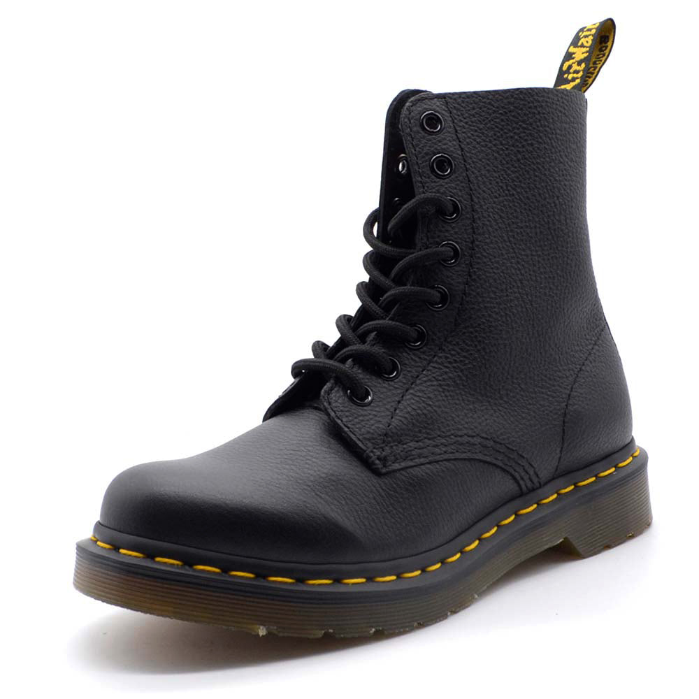 ドクターマーチン パスカル ヴァージニア 8ホールブーツ Dr.Martens PASCAL VIRGINIA BLACK レディース ブーツ 13512006