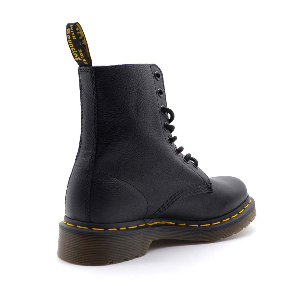 ドクターマーチン パスカル ヴァージニア 8ホールブーツ Dr.Martens PASCAL VIRGINIA BLACK レディース ブーツ 13512006
