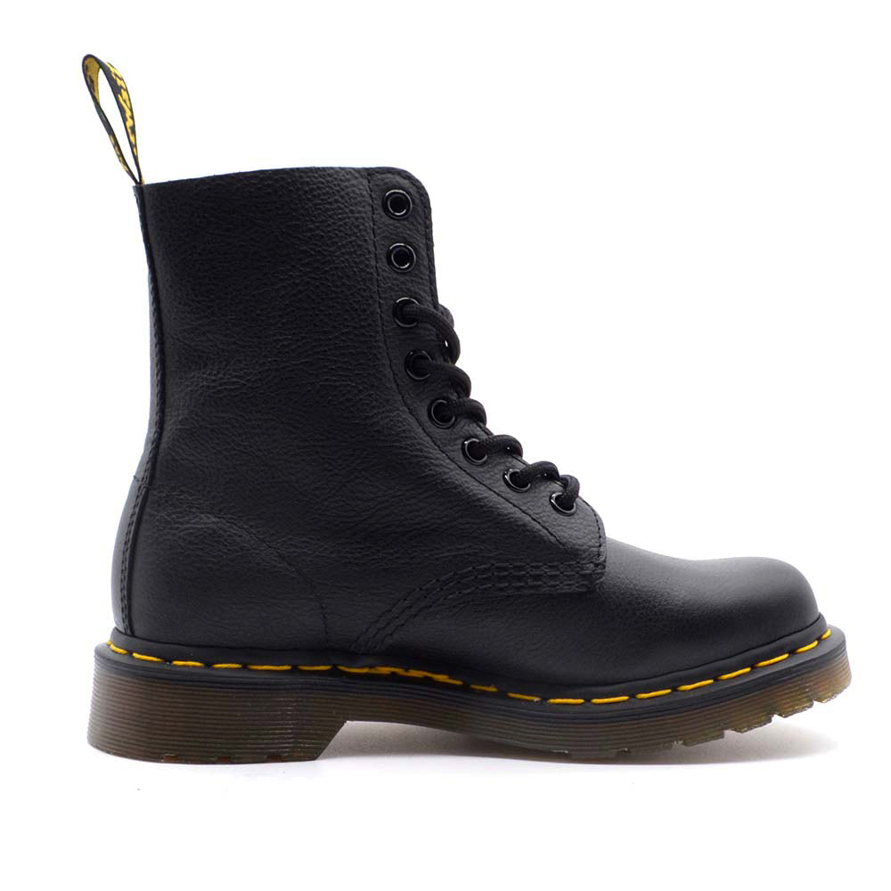 ドクターマーチン パスカル ヴァージニア 8ホールブーツ Dr.Martens PASCAL VIRGINIA BLACK レディース ブーツ 13512006
