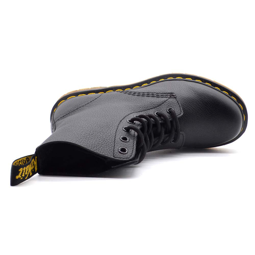 ドクターマーチン パスカル ヴァージニア 8ホールブーツ Dr.Martens PASCAL VIRGINIA BLACK レディース ブーツ 13512006