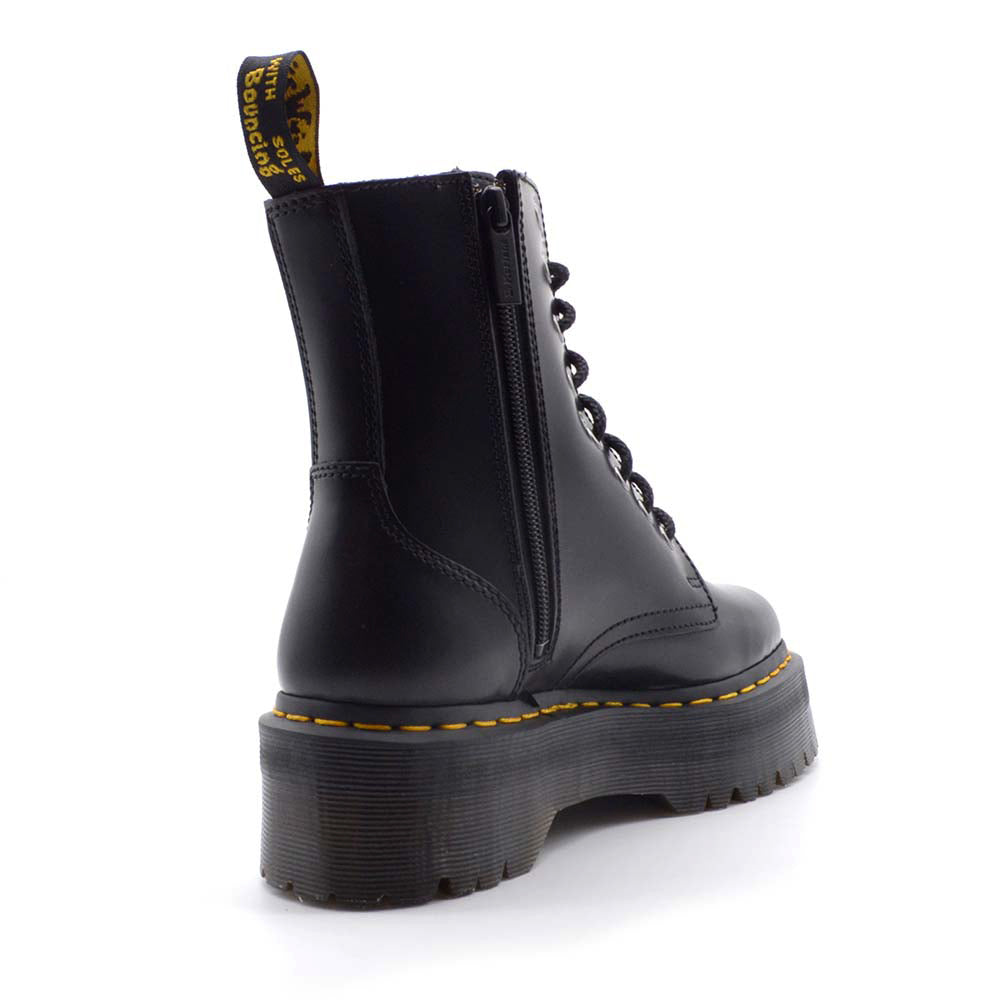 ドクターマーチン ジェイドン 8ホールブーツ Dr.Martens JADON BLACK レディース ブーツ 厚底 15265001