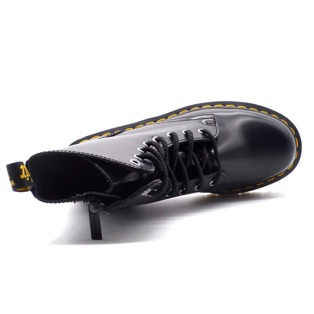 ドクターマーチン ジェイドン 8ホールブーツ Dr.Martens JADON BLACK レディース ブーツ 厚底 15265001