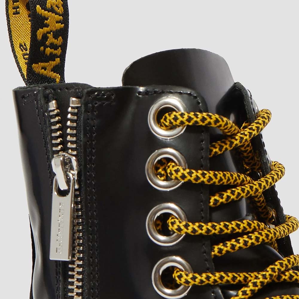 ドクターマーチン ジェイドンマックス 8 ホール ブーツ Dr.Martens JADON MAX 8EYE BOOT BLACK レディース シューズ 25566001