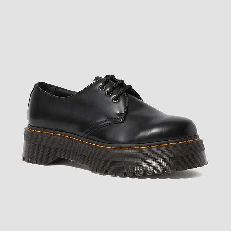 ドクターマーチン 1461 クアッド 3 ホール シューズ Dr.Martens 1461 QUAD 3EYE SHOES BLACK レディース シューズ 25567001
