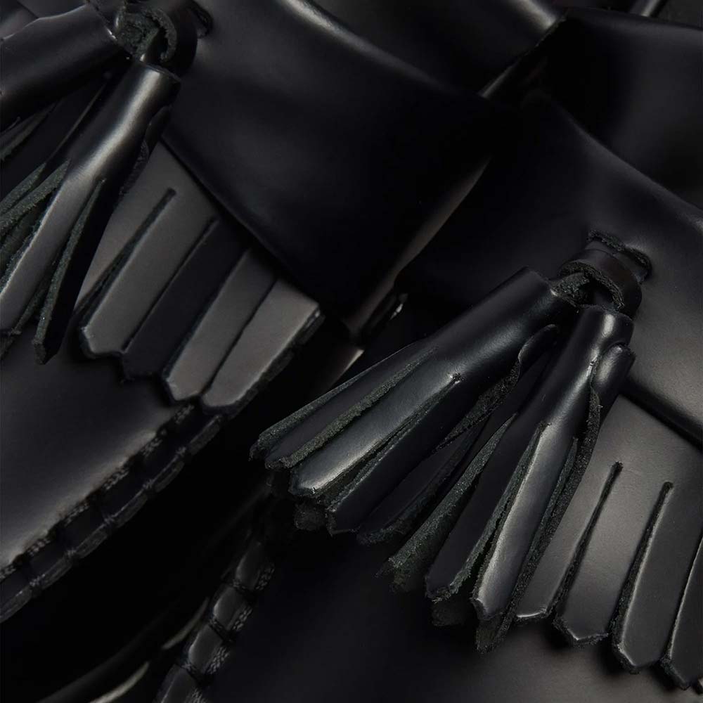 ドクターマーチン エイドリアン ホワイト ステッチ ローファー Dr.Martens ADRIAN BLACK レディース シューズ 26805001