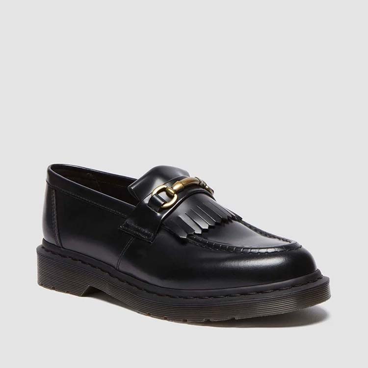 ドクターマーチン エイドリアン スナッフル ローファー Dr.Martens ADRIAN SNAFFLE SMO BLACK レディース シューズ 32102001
