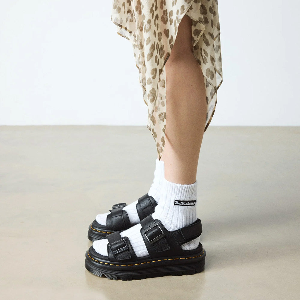 ドクターマーチン ゼブザグ Dr.Martens ZEBZAG BLACK レディース サンダル 43398001