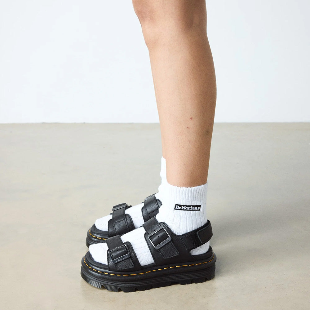 ドクターマーチン ゼブザグ Dr.Martens ZEBZAG BLACK レディース サンダル 43398001
