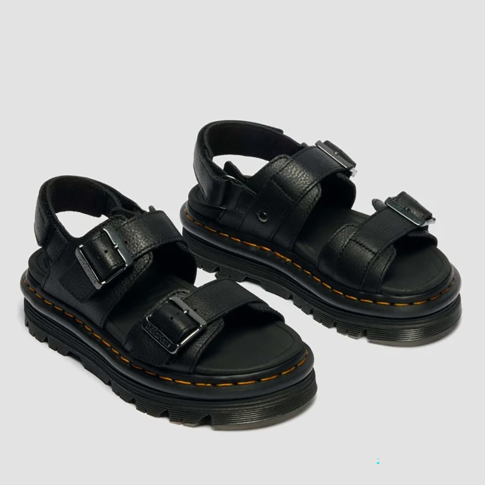 ドクターマーチン ゼブザグ Dr.Martens ZEBZAG BLACK レディース サンダル 43398001