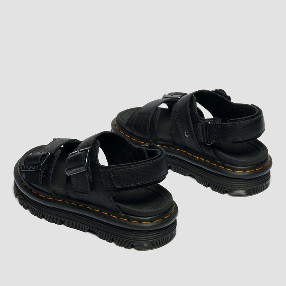 ドクターマーチン ゼブザグ Dr.Martens ZEBZAG BLACK レディース サンダル 43398001