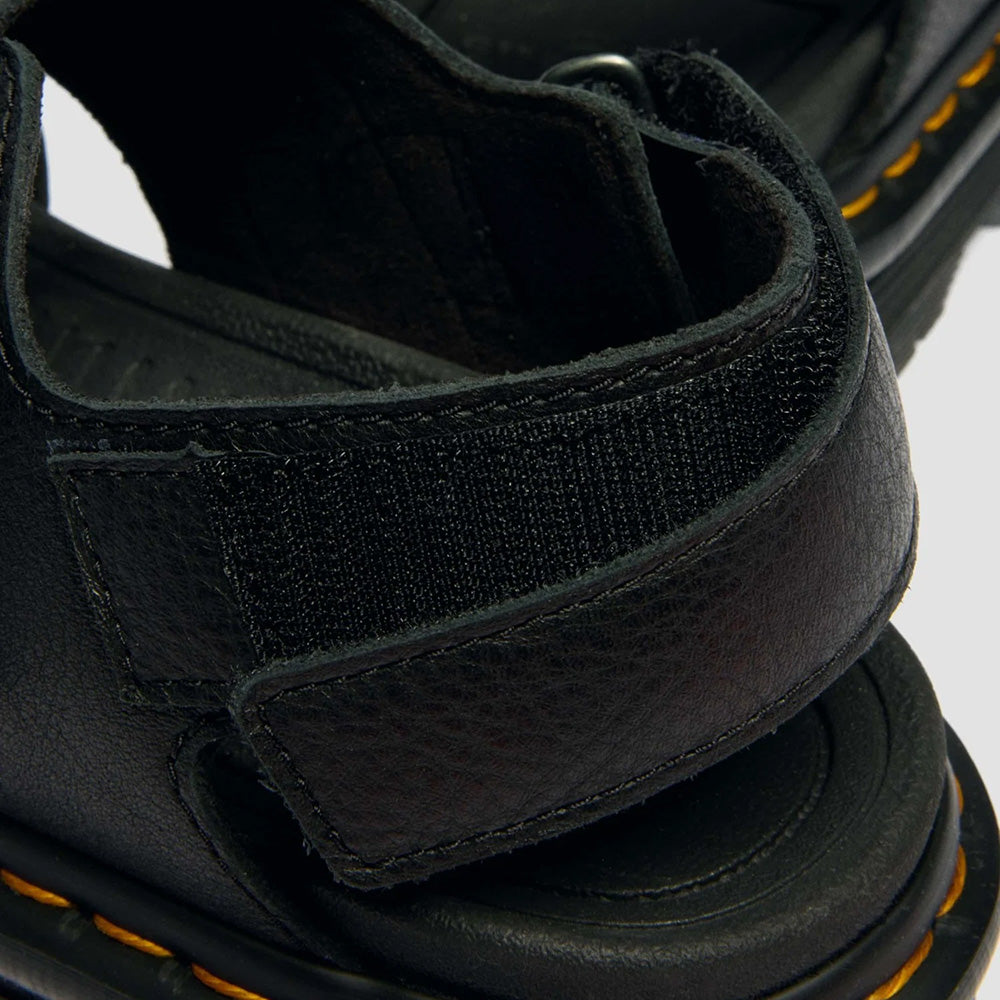 ドクターマーチン ゼブザグ Dr.Martens ZEBZAG BLACK レディース サンダル 43398001