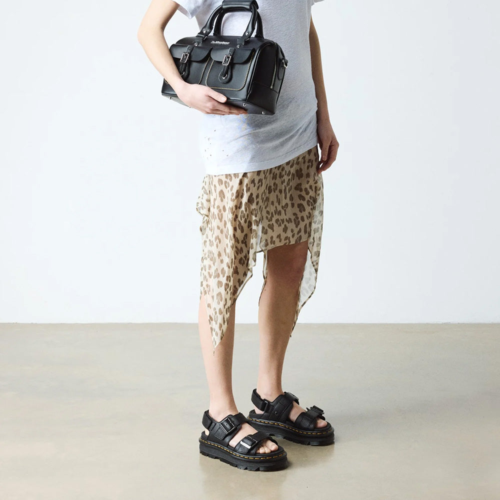 ドクターマーチン ゼブザグ Dr.Martens ZEBZAG BLACK レディース サンダル 43398001