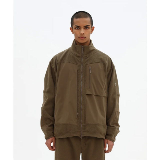 DESCENTE 3L FLEECE JACKET Charcoal DO6FSW12M-GY01