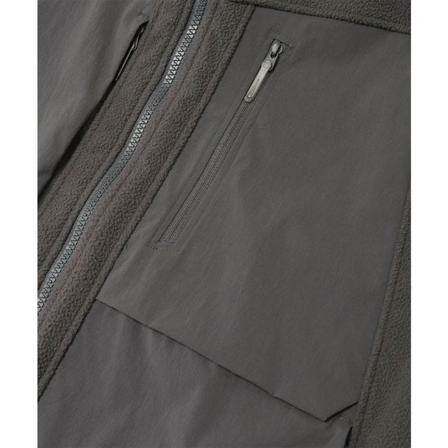 DESCENTE 3L FLEECE JACKET Charcoal DO6FSW12M-GY01