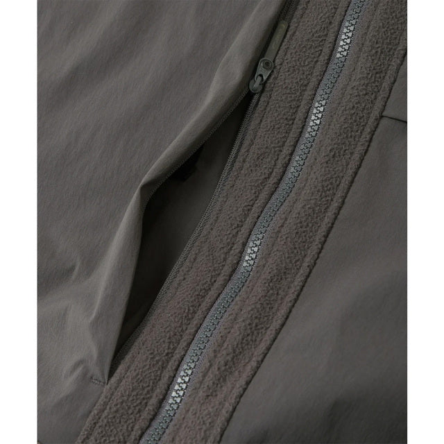 DESCENTE 3L FLEECE JACKET Charcoal DO6FSW12M-GY01