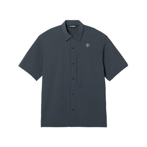 DESCENTE WIND SHELL H/S SHIRT PB. ダークシャドー DO6SHS01M-NV13