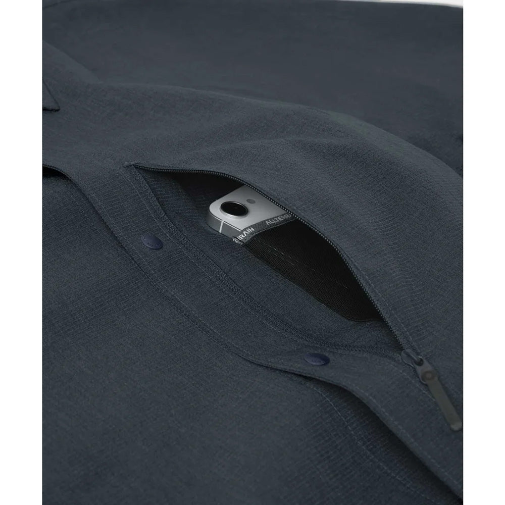 デサント スパンライクハーフスリーブシャツ DESCENTE SPANLIKE H/S SHIRT ブラック（BK00） メンズ DO6SHS06M-BK00