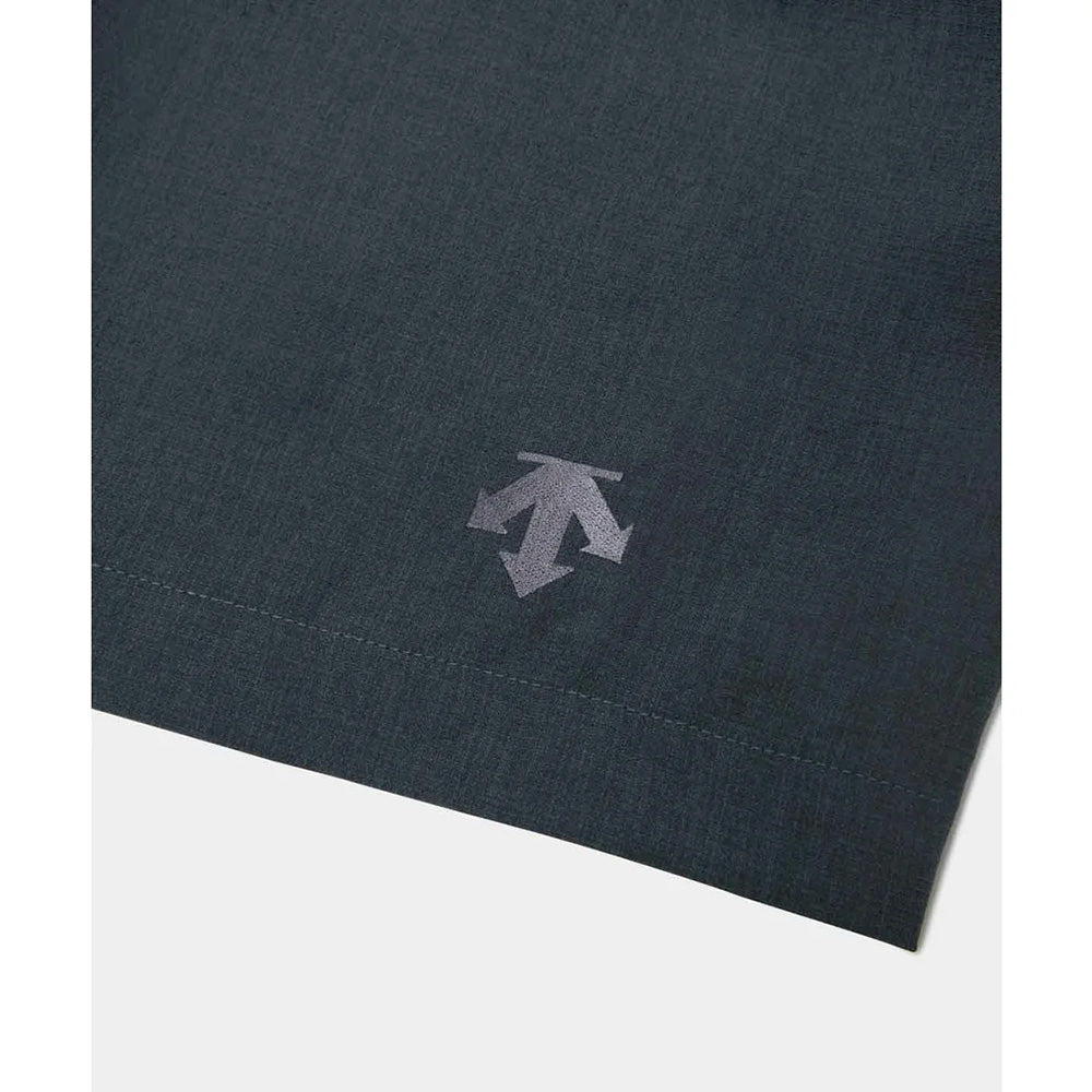 デサント スパンライクハーフスリーブシャツ DESCENTE SPANLIKE H/S SHIRT ブラック（BK00） メンズ DO6SHS06M-BK00