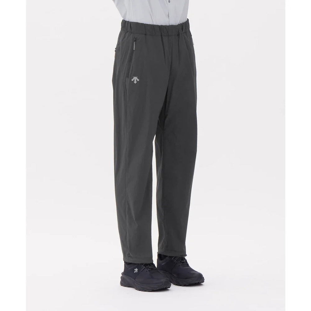 デサント ウィンドシェルレギュラーパンツ ポケッタブル仕様 DESCENTE WIND SHELL REGULAR PANTS PB. ブラック（BK00） メンズ パンツ DO6SLP12M-BK00