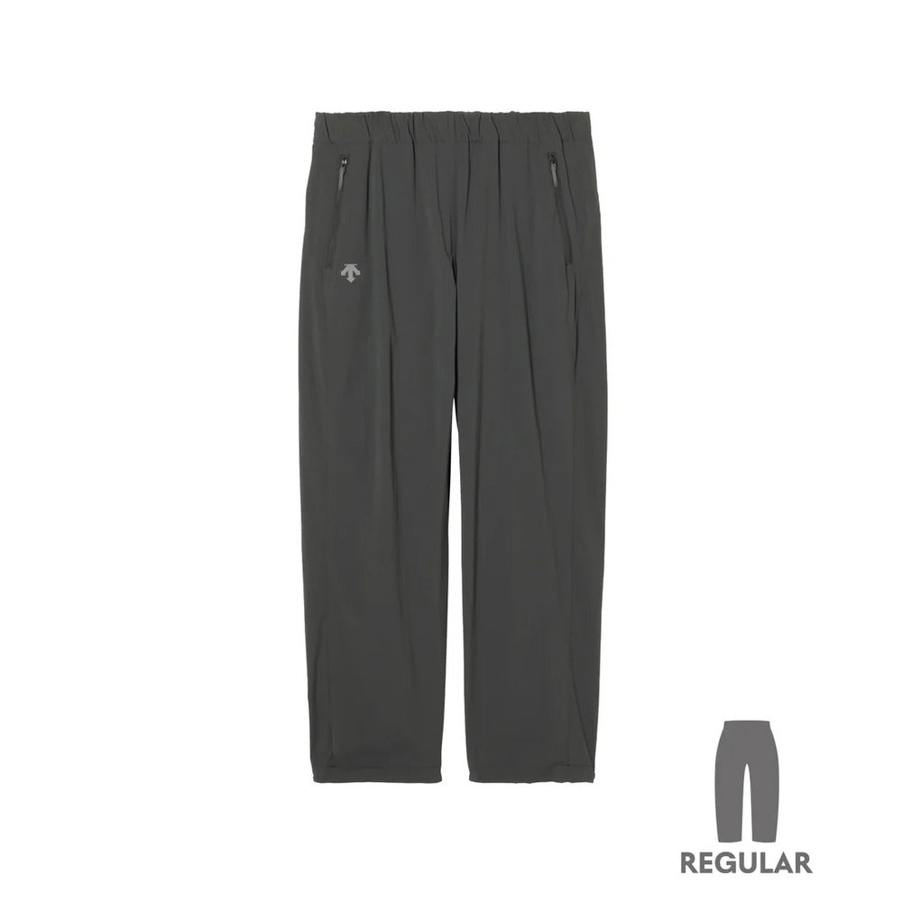 デサント ウィンドシェルレギュラーパンツ ポケッタブル仕様 DESCENTE WIND SHELL REGULAR PANTS PB. ブラック（BK00） メンズ パンツ DO6SLP12M-BK00