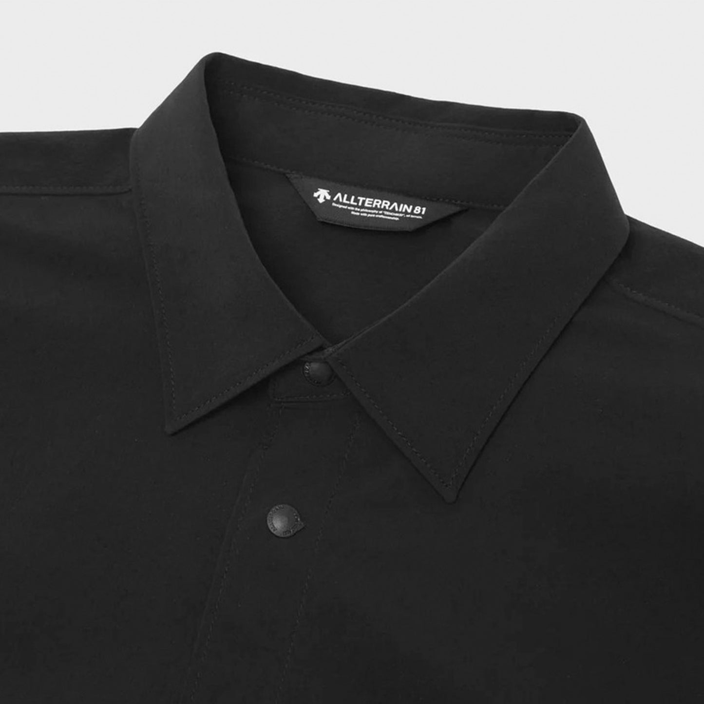 デサント コーデュラストレッチロングスリーブシャツ DESCENTE CORDURA STRETCH L/S SHIRT ブラック メンズ DO6SLS02M-BK00