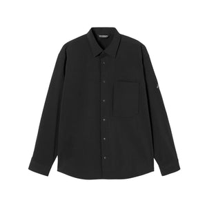 DESCENTE CORDURA STRETCH L/S SHIRT ブラック DO6SLS02M-BK00