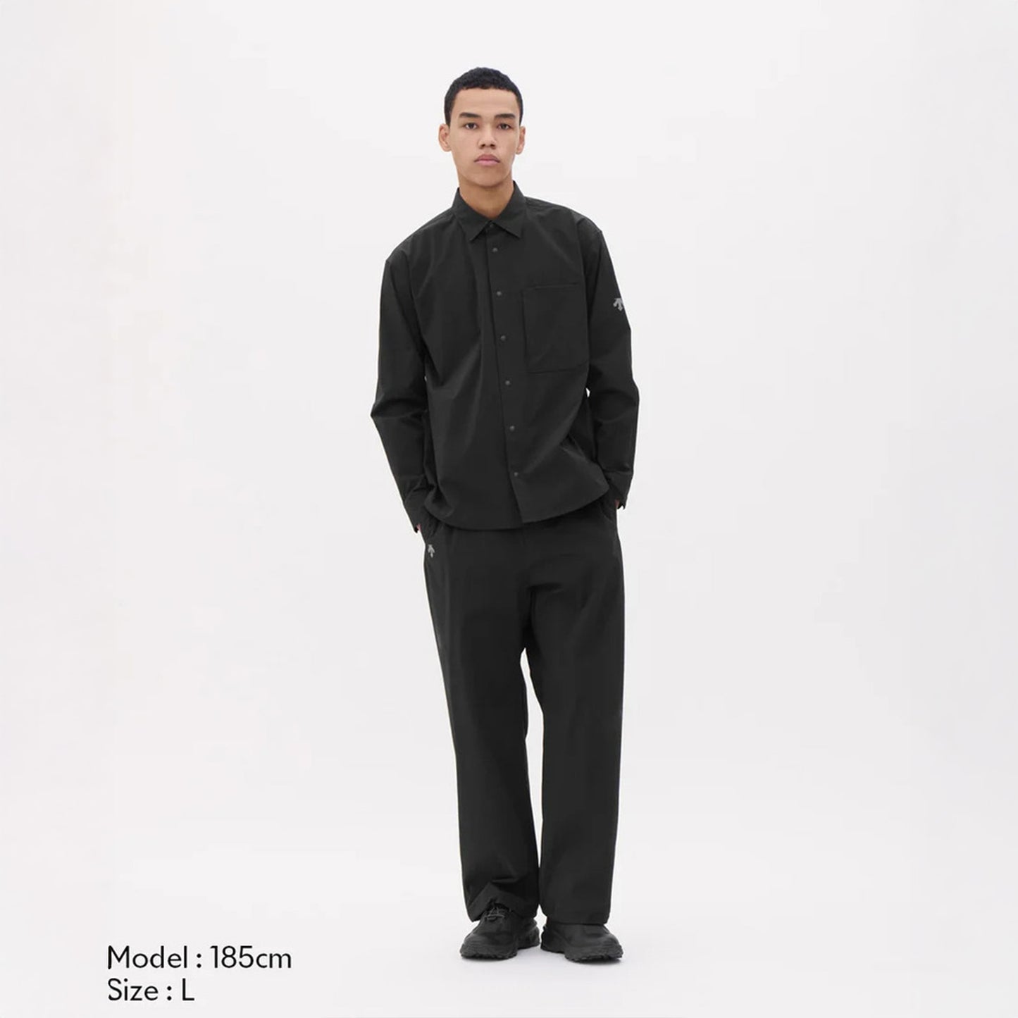 デサント コーデュラストレッチロングスリーブシャツ DESCENTE CORDURA STRETCH L/S SHIRT タイム メンズ DO6SLS02M-KH08