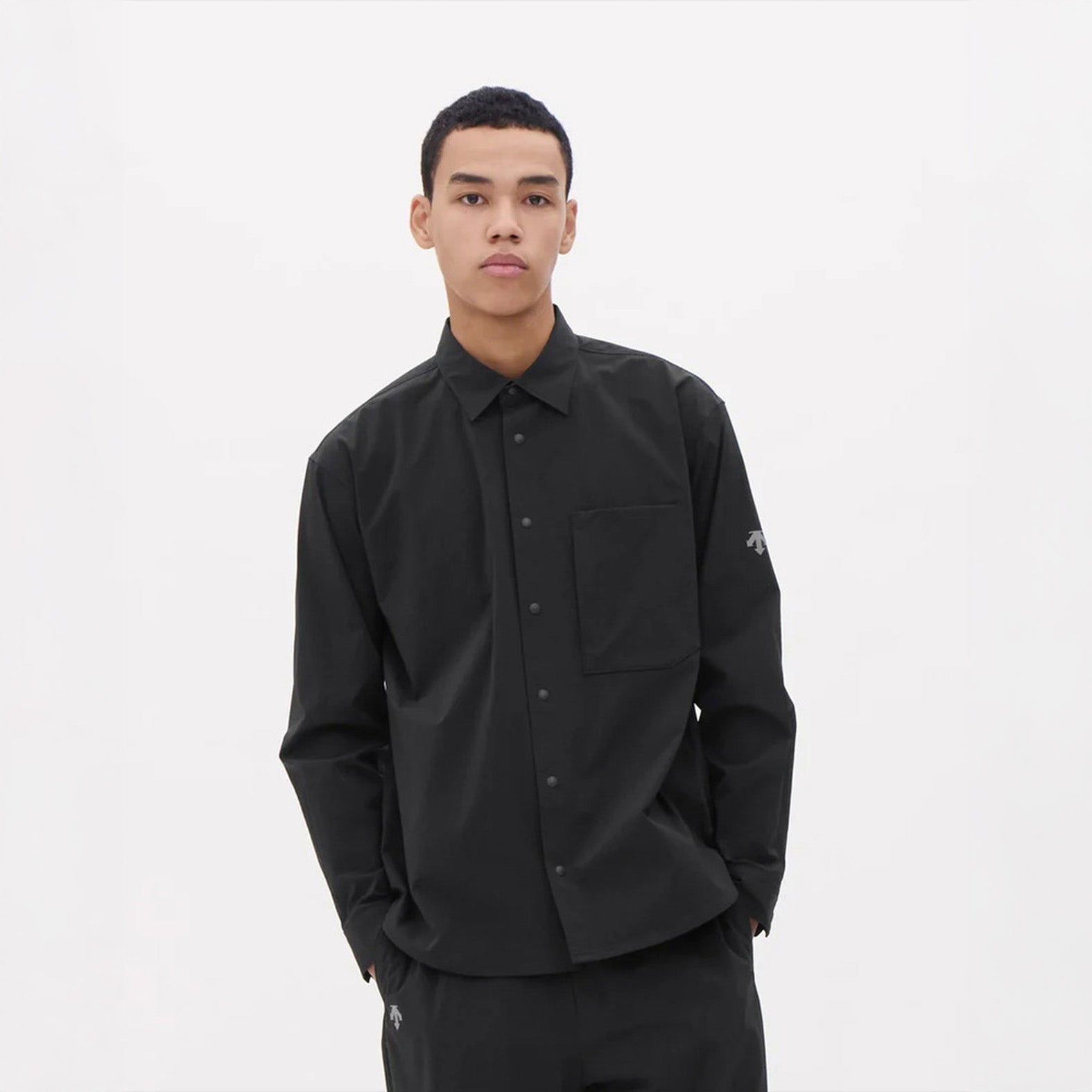 デサント コーデュラストレッチロングスリーブシャツ DESCENTE CORDURA STRETCH L/S SHIRT タイム メンズ DO6SLS02M-KH08