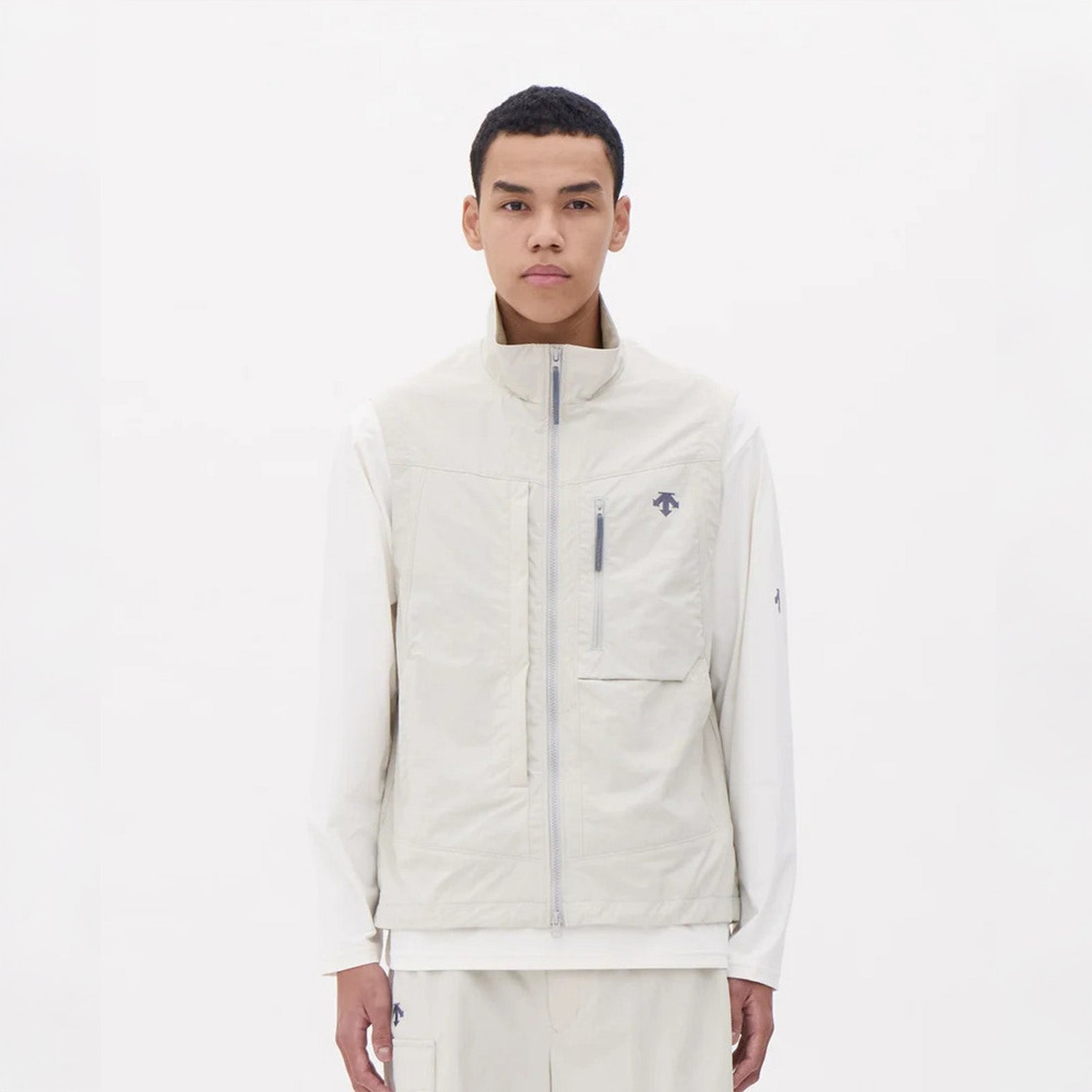 デサント ウーブンタスランベスト DESCENTE WOVEN TASLAN VEST ブラック メンズ ジャケット DO6SVE01M-BK00